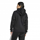 ESSENTIALS 3-STRIPES FULL-ZIP FLEECE HOODIE