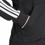 ESSENTIALS 3-STRIPES FULL-ZIP FLEECE HOODIE