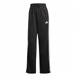 ESSENTIALS 3-STRIPES OPEN HEM FLEECE PANTS