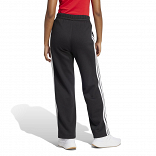 ESSENTIALS 3-STRIPES OPEN HEM FLEECE PANTS