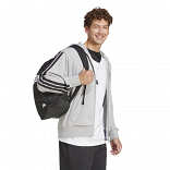 ESSENTIALS THREE STRIPES FRENCH TERRY FULLZIP HOODIE