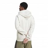 ESSENTIALS THREE STRIPES FLEECE HOODIE