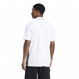 ESSENTIALS THREE STRIPES PIQUE POLO SHIRT