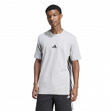ESSENTIALS THREE STRIPES SINGLE JERSEY TEE