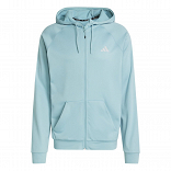adidas GAME & GO TRAINING  BIG LOGO 3-STRIPES FULL ZIP HOODIE