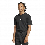 ESSENTIALS SMALL LOGO SINGLE JERSEY TEE