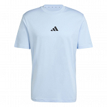 ESSENTIALS SMALL LOGO SINGLE JERSEY TEE