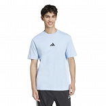 ESSENTIALS SMALL LOGO SINGLE JERSEY TEE