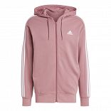 ESSENTIALS FRENCH TERRY 3-STRIPES FULL-ZIP