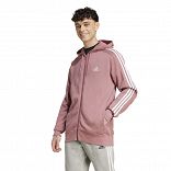 ESSENTIALS FRENCH TERRY 3-STRIPES FULL-ZIP