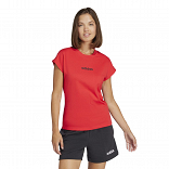 ESSENTIALS LINEAR COTTON T-SHIRT