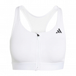 adidas Powerreact Training Medium Support Zip Bra