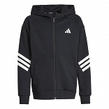 FUTURE ICONS 3 STRIPES FULL ZIP HOODED TRACK TOP