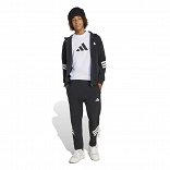 FUTURE ICONS 3 STRIPES FULL ZIP HOODED TRACK TOP