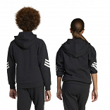 FUTURE ICONS 3 STRIPES FULL ZIP HOODED TRACK TOP