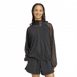 SOFT LUX MESH FULL-ZIP HOODIE