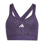 ALL SPORTS ANIMAL PRINT MARSHMALLOW PRINT BRA