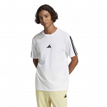 ESSENTIALS THREE STRIPES SINGLE JERSEY TEE