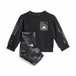 Seasonal Essentials Infants Camo Fleece Jogger Set in French Terry