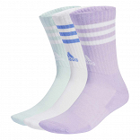 3STRIPES CUSHIONED SPORTSWEAR CREW SOCKS 3 PAIR PACK