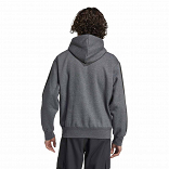 ESSENTIALS THREE STRIPES FLEECE HOODIE