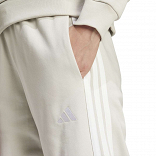 ESSENTIALS 3-STRIPES OPEN HEM FRENCH TERRY PANTS
