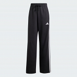 ESSENTIALS 3-STRIPES OPEN HEM FRENCH TERRY PANTS