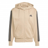 ESSENTIALS THREE STRIPES FLEECE HOODIE