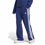 ESSENTIALS 3-STRIPES OPEN HEM FLEECE PANTS