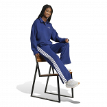 ESSENTIALS 3-STRIPES OPEN HEM FLEECE PANTS