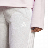 ESSENTIALS 3-STRIPES FLEECE SLIM PANTS