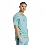 ESSENTIALS SMALL LOGO SINGLE JERSEY TEE
