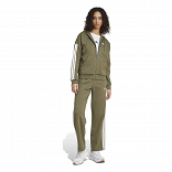 ESSENTIALS 3-STRIPES FULL-ZIP FLEECE HOODIE