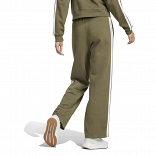 ESSENTIALS 3-STRIPES OPEN HEM FLEECE PANTS