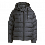 Essentials CLIMAWARM 3 Stripes Synthetic Down Hooded Jackets