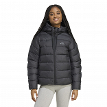 Essentials CLIMAWARM 3 Stripes Synthetic Down Hooded Jackets
