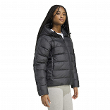 Essentials CLIMAWARM 3 Stripes Synthetic Down Hooded Jackets