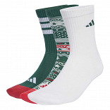 adidas CHRISTMAS GRAPHIC CREW SOCK 3PAIR PACK