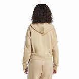 ESSENTIALS 3-STRIPES FRENCH TERRY FULL ZIP HOODIE
