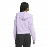 ESSENTIALS 3-STRIPES FRENCH TERRY FULL ZIP HOODIE