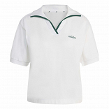 Seasonal Essentials Colorpop Polo with Embroidered Graphic