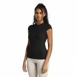 Seasonal Essentials Rib Cap-Sleeve Tee