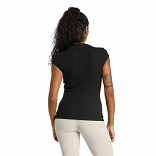 Seasonal Essentials Rib Cap-Sleeve Tee