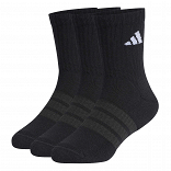 CUSHIONED SPORTSWEAR CREW SOCKS 3 PAIR PACK