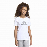 JUNIOR GIRLS ANIMAL PRINT GRAPHIC TEE