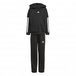 ADIDAS LITTLE KIDS 3 STRIPES ESSENTIALS FLEECE TRACKSUIT