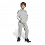 ADIDAS LITTLE KIDS 3 STRIPES ESSENTIALS FLEECE TRACKSUIT