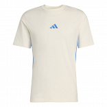 ESSENTIALS THREE STRIPES SINGLE JERSEY TEE
