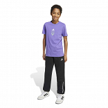 ADIDAS BOYS SLOGAN FLEECE PANTS