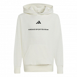 ADIDAS BOYS SLOGAN FLEECE HOODIE